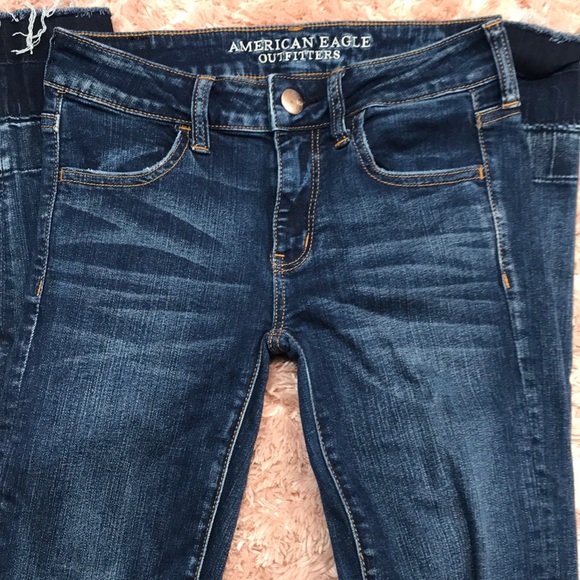 American Eagle Outfitters Denim - American Eagle Outfitters Dark Blue Jeans American Eagle Outfitters Denim - American Eagle Outfitters Dark Blue Jeans